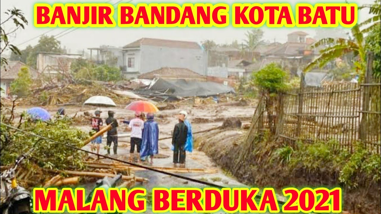 Banjir di batu malang 2021