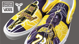 kobe bryant custom vans