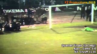 1970-1971 European Cup: AFC Ajax All Goals (Road to Victory)