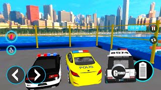 Police Cars Transport in Ship - Crazy Car Transport Truck Game - Android Gameplay screenshot 5