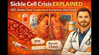 Sickle Cell Crisis Explained | VOC, Acute Chest Syndrome & Emergencies Made Simple