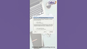 How to backup your ABSS company file #abss #abssaccounting #absspremier #backup
