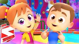 The Playground Song | Park Song | Playtime at The Playground | Nursery Rhymes with Super Supremes