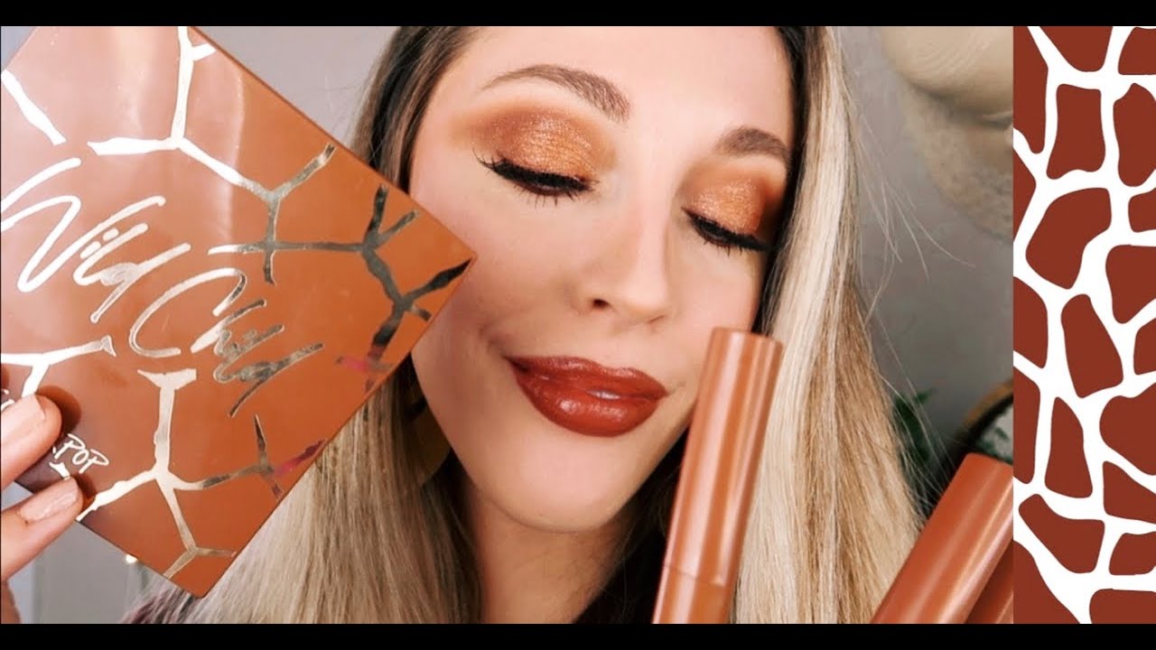 COLOURPOP WILD CHILD COLLECTION 🦒 | FIRST IMPRESSION + TUTORIAL