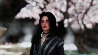 Skyrim - Talion and Serana - 27 - Romance Scene in Ancestor Glade (Voiced Hero) (SDA Mod) (2023)