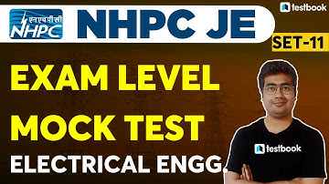NHPC JE Electrical Classes 2022 | Mock Test | Important Questions for NHPC 2022 | Mohit Sir | Set 11
