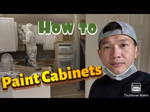 Video Cách sơn lại tủ gỗ (Phần 1) - Cách sơn tủ bếp cabinets... - youtube