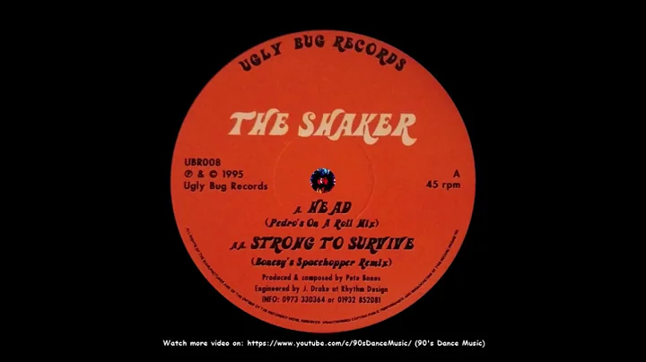 The Shaker - Head (Pedro's On A Roll Mix) (90's Da...