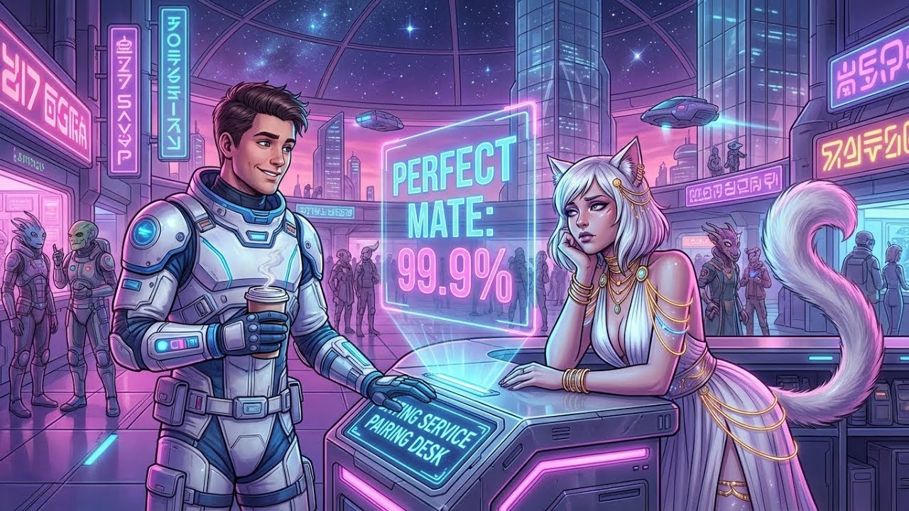The Catgirl Matchmaker Rated Him 99 9% Perfect—He Asked If That Comes With Free Coffee