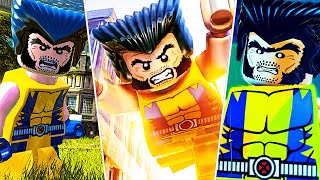 All Wolverine Scenes in LEGO Marvel Super Heroes