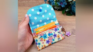 Beginner-Friendly 3-Pocket Card Holder Tutorial – Under 5 Minutes!