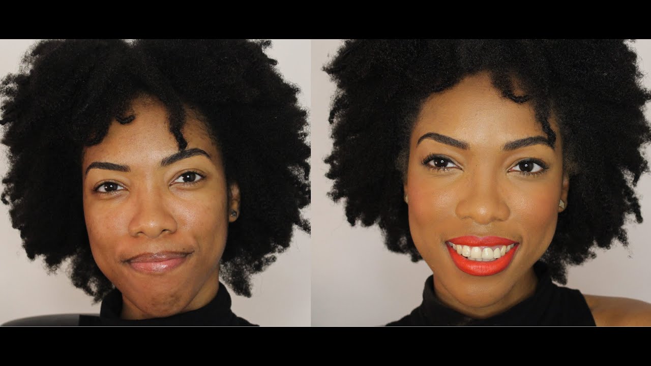 Natural Glam Makeup Tutorial With No Eyeshadow YouTube