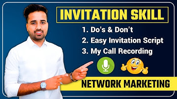 लोगो को Invite कैसे करें || How To Invite People In Network marketing || FLP Gaurav Kumar