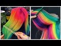 Colorful Hair ideas 💙Rainbow Color Hair Transformation! Hairstyle Tutorials Compilations #5