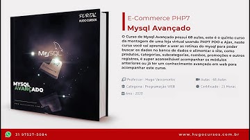 Mysql Avançado - Aula 01 - Introdução ao Curso