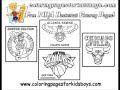 Beautiful Miami Heat Coloring Pages to Print
