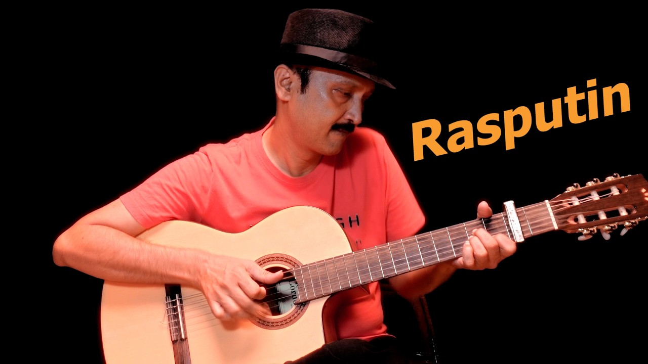 Rasputin — fingerstyle guitar performance