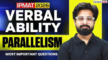 IPMAT 2026 Verbal Ability | Parallelism IPMAT One Shot Revision | By Shahbaz Sir