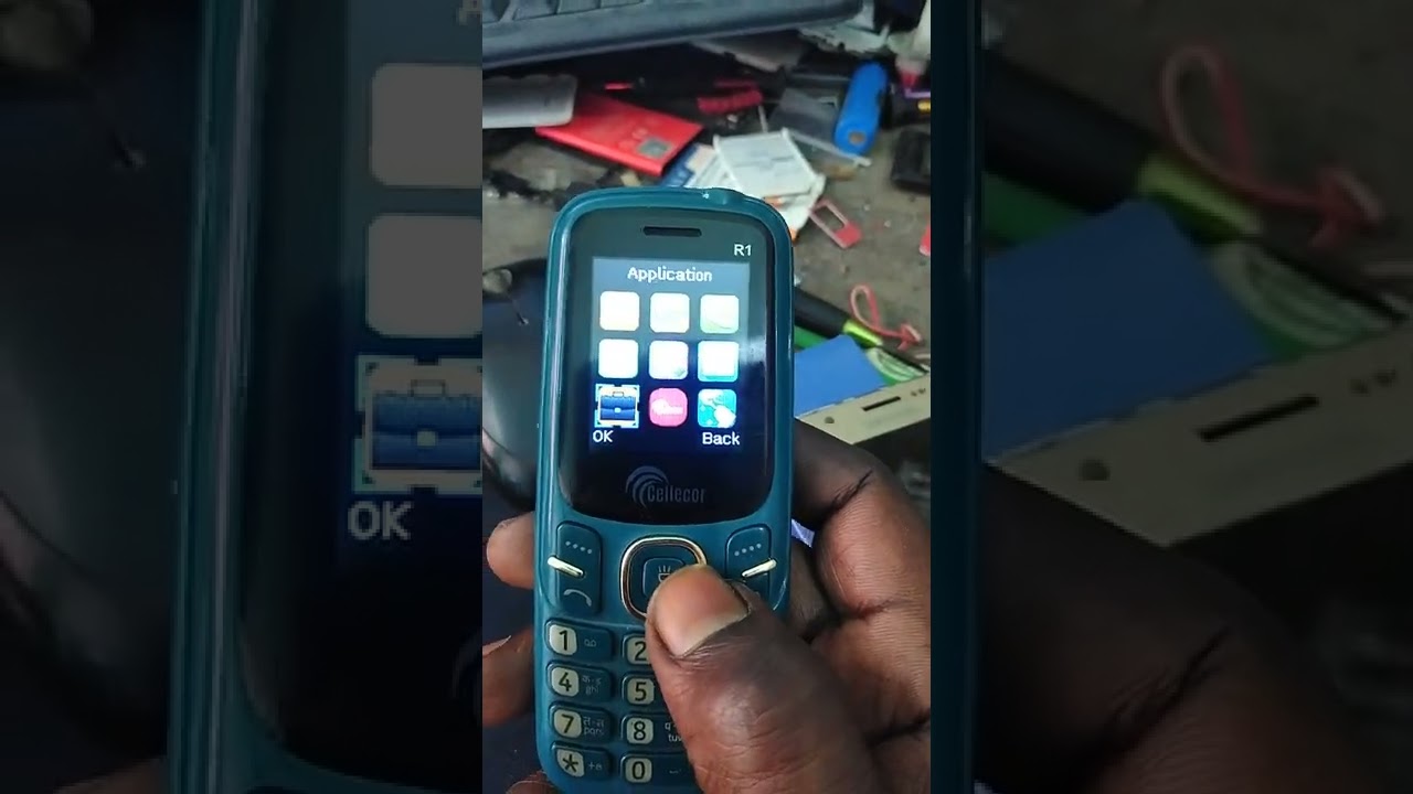 Cellecor R1 Turn TalkBack on or off