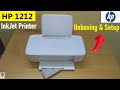 HP DESKJET 1212 Single Function InkJet Colour Printer Unboxing | Home &  Office Usage Budget Printer