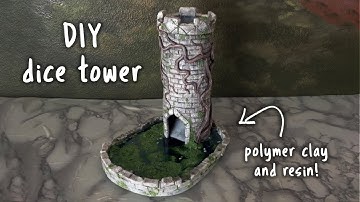 DIY Dungeons and Dragons Dice Tower