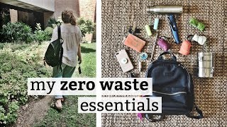 what's in my ZERO WASTE bag | my zero waste essentials