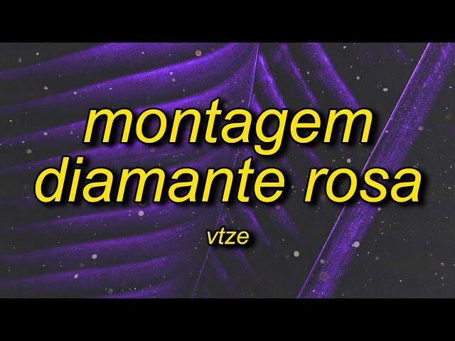 MONTAGEM DIAMANTE ROSA - SLOWED (Lyrics) class=