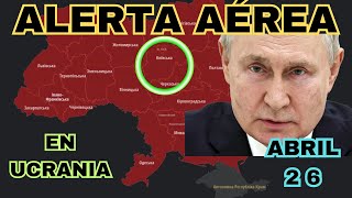 ALERTA AÉREA EN TODAS LAS REGIONES DE UCRANIA