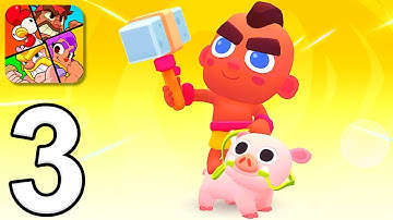 Squad Busters - Gameplay Walkthrough Part 3 - Green & Desert World + Starter Bundle (iOS, Android)