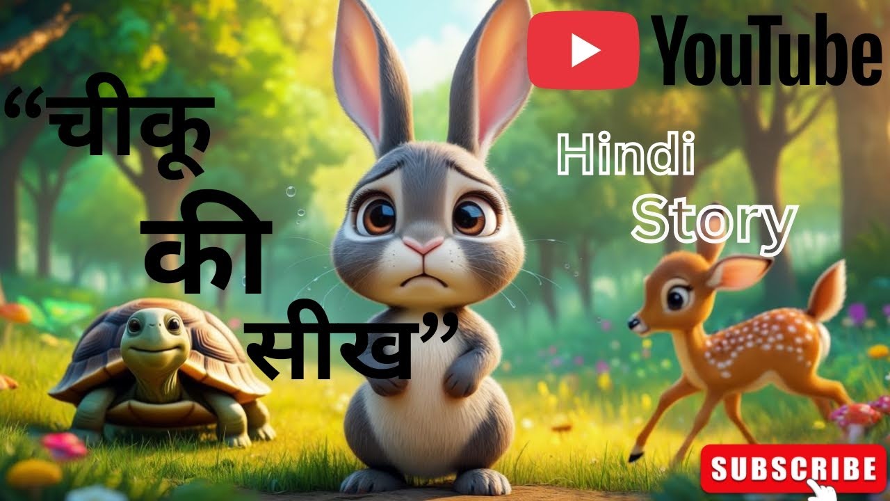 नन्हा खरगोश और सच्चाई की जीत | बच्चों की कहानी | Chiku the Rabbit 🐰 ...