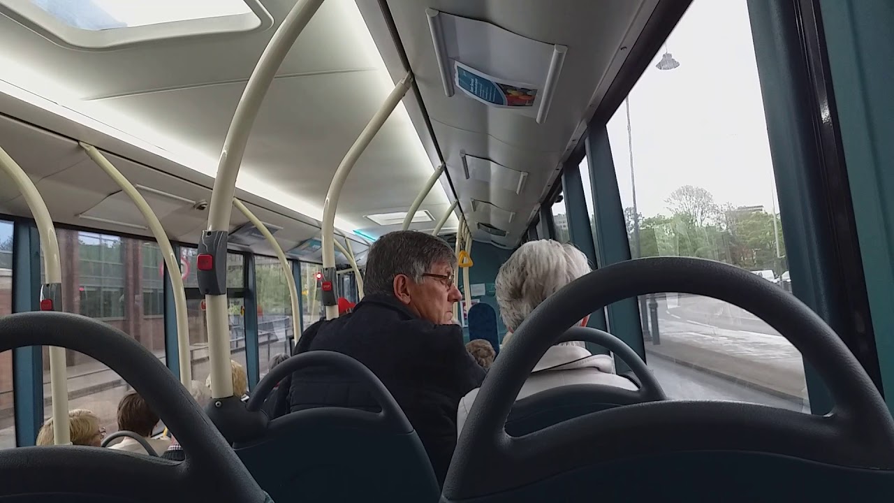 (HD) Arriva Midlands Optare Versa V1100 FJ13BJE 3691