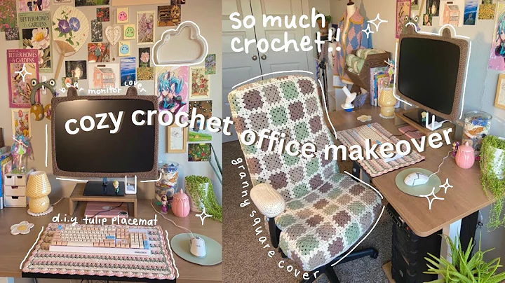 Transform Your Desk into a Cozy Crochet Haven!