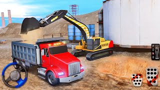 JCB Excavator Simulator: Loading Heavy Machines and Driving to Quarry Site - Android gameplay screenshot 5