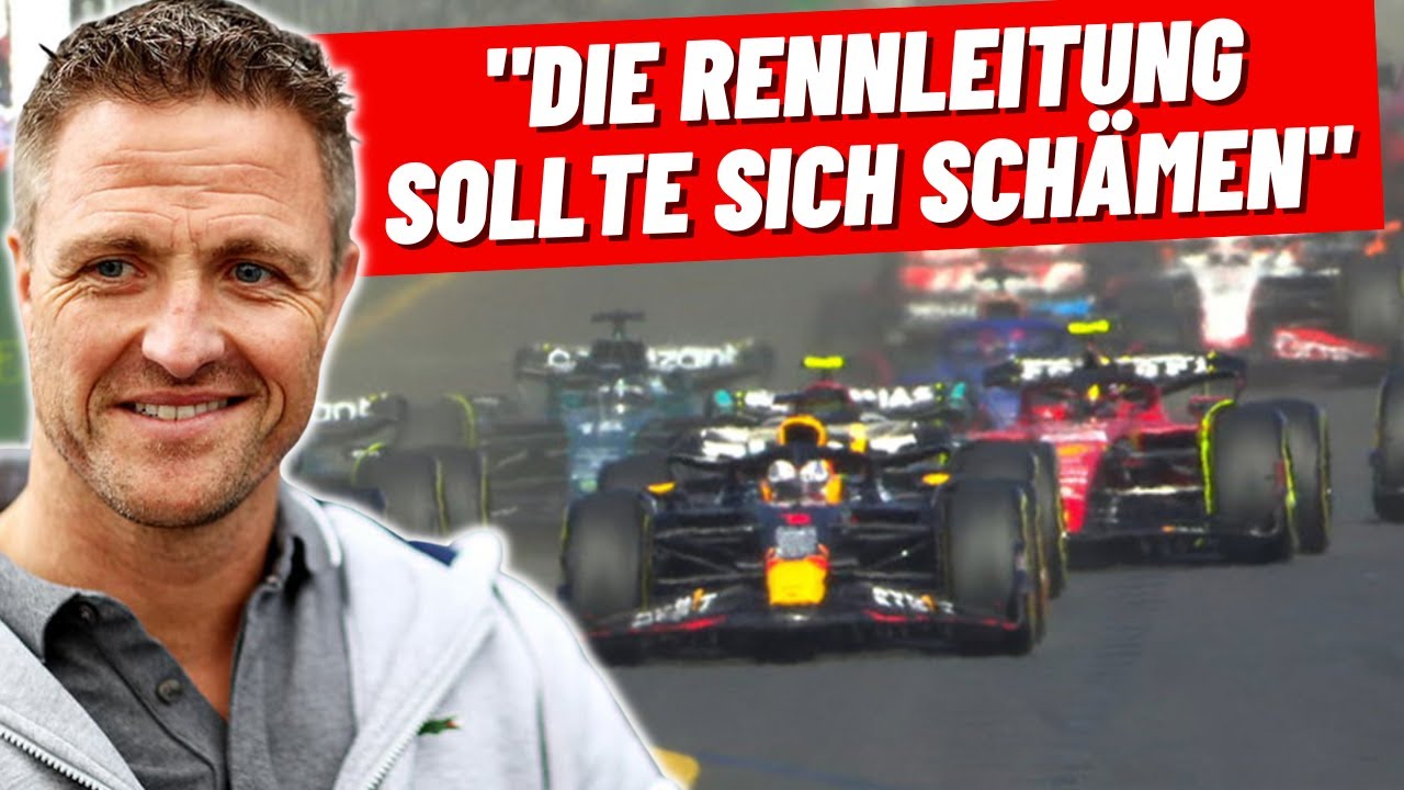 FIA-Kritik von Ralf Schumacher Australien GP Rennen Analyse Formel 1 2023
