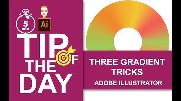 3 AWESOME Gradient Trick Tips  | Illustrator Tutorial  Hindi/Urdu | Tip of the Day