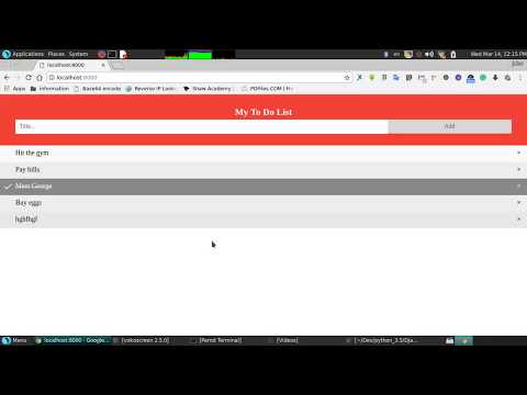 2 - To Do List With Django 2.0 - Create Models