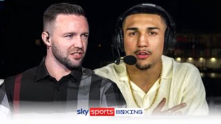 Josh Taylor and Teofimo Lopez clash on air! 🍿 | Lopez: 'He does nothing, I'm the greatest!'