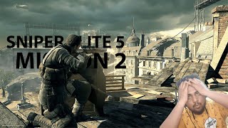 SNIPER ELITE 5||MISSION 2 WITH HINDI COMMENTARY||WITHOUT FACECAM WITH A4W YT