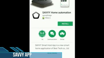 SAVVY App  installation