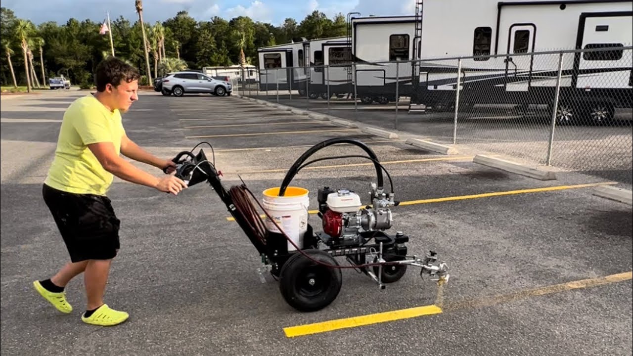 Parking Lot Striping business 6 Figure in 6 months YouTube