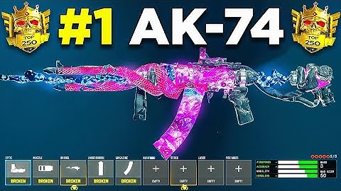 *NEW* MOST BROKEN AK 74 Loadout in WARZONE! ( BEST AK 74 Class Setup )
