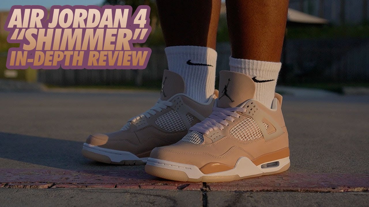 EARLY LOOK- JORDAN SHIMMER 4s IN DEPTH 