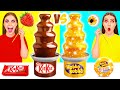 Desafio de Chocolate: Rico vs Pobre Comida | Momentos engraçados por DaRaDa Challenge