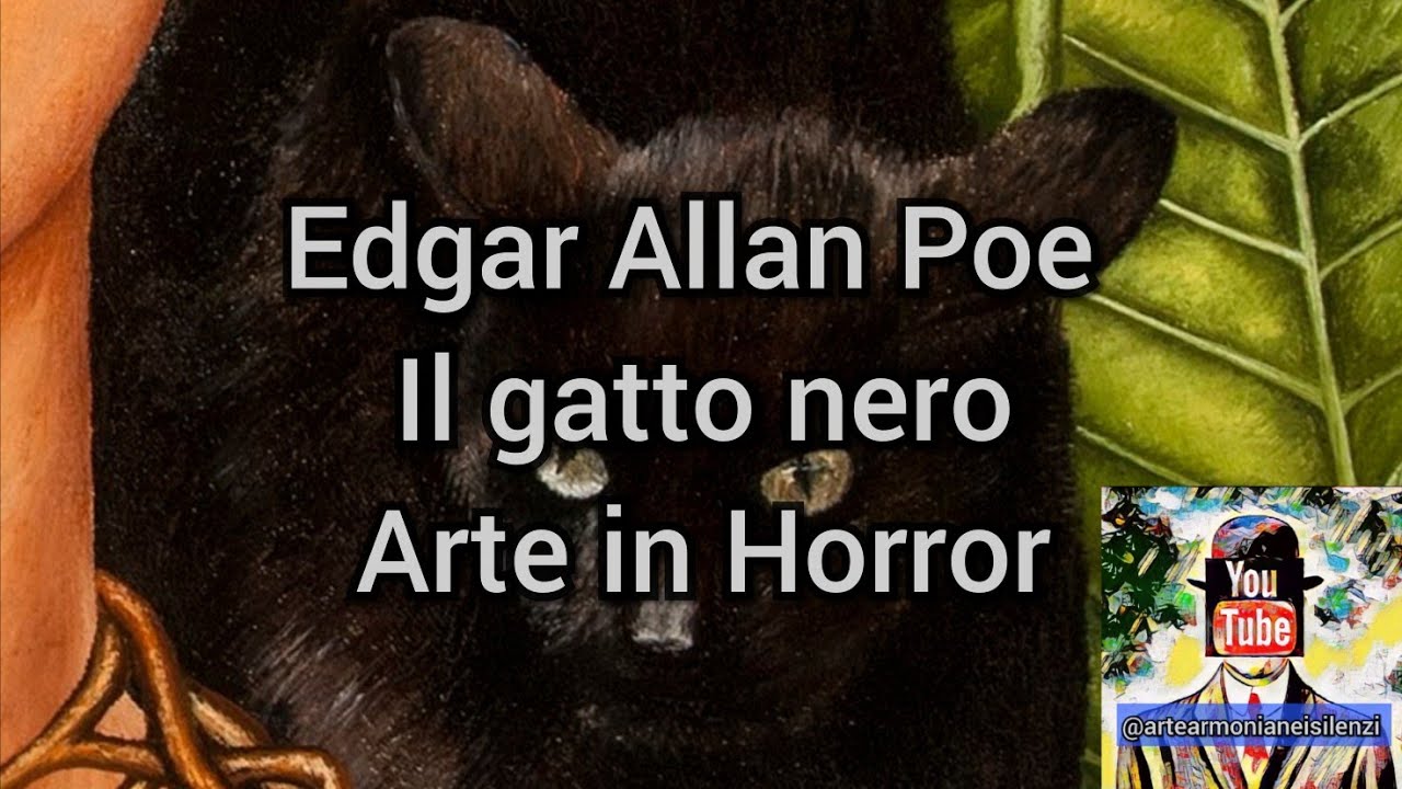 Edgar Allan Poe Il gatto nero audiolibro racconto completo | Arte in