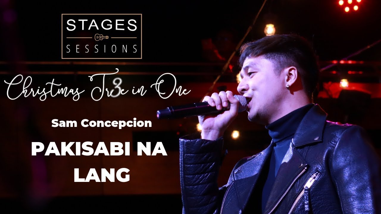 Sam Concepcion   Pakisabi Na Lang A The CompanY Cover Live at Christmas Tr3e in One