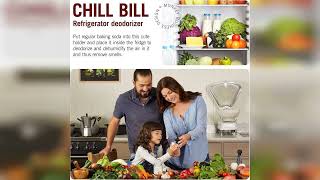 Review: Monkey Business Chill Bill Refrigerator Deodorizer, Baking Soda Container, Baking Soda...