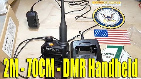 Retevis RT82 Unboxing and Code Plug