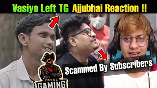 Total Gaming Reply to Vasiyo CRJ7 Left TG Esports | Gyan Gaming is Getting Scammed | X Mania