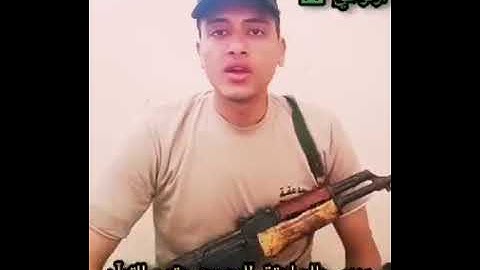 جندي بالصاعقة المصريه يقرء القرآن الكريم بصوت أكثر من رائع