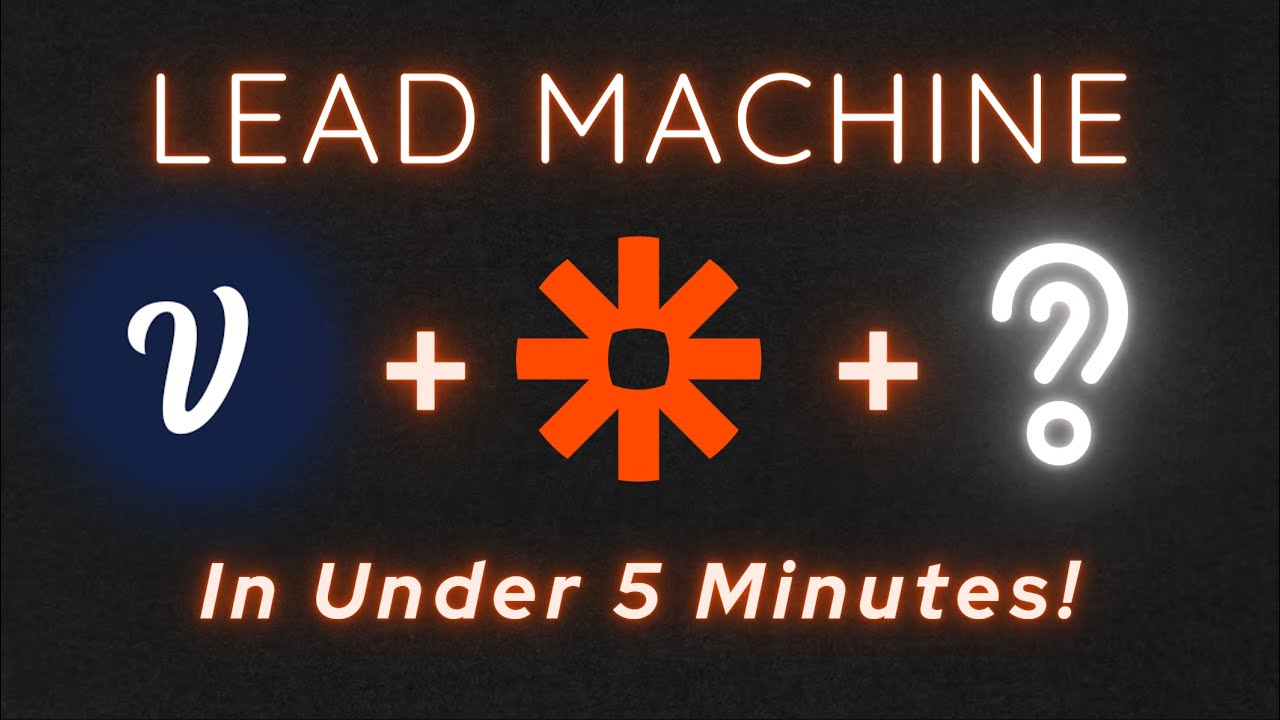 How To Automate Lead Gen with Voiceflow Chatbots and Zapier! - YouTube